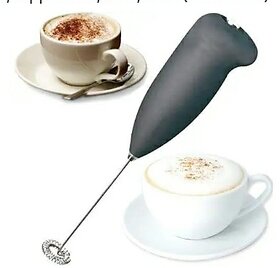 Electric Foam Maker Latte Maker for Milk, Coffee, Egg Beater, Juice,Cappuccino, Lassi, Salad (Multicolor)