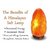REBUY Himalayan Orange Rock Salt Lamp Table Lamp Electric Vastu Feng Shui Home Decor Gift 2 Kg