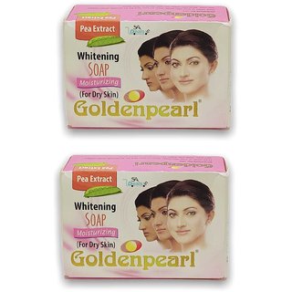 SA Deals Golden Pearl Whitening Soap For Dry Skin (Pack Of 2, 100 each)  (2 x 100 g)