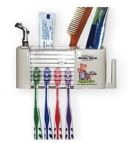 sell net retail  Angel Bear Toothbrush Toothpaste Stand Holder Storage Organizer