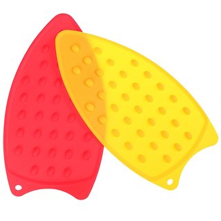                       sell net retail Silicon Iron Mat, Iron pad (Color as per availability will be send randomly) pack of 2                                              