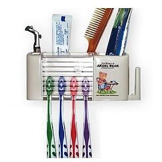                       sell net retail  Angel Bear Toothbrush Toothpaste Stand Holder Storage Organizer                                              