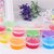 FC Pack of 6 Crystal Slime with Glitter for Boys, Girls/Kids Soft Jelly Transparent Clay for Art and Craft Hobby Ideas