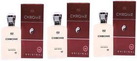 Osr Chrome spray perfume for men  combo of three 40 ml3