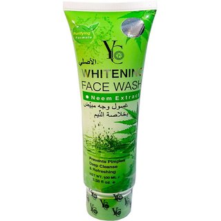                       YC Whitening Neem Extract Face Wash  (100 ml)                                              
