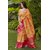 Manohari Traditional Yellow Banarasi Silk Woven Sari with Blouse Piece