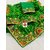 Meia Trendy Women's Georgette Bandhani Print Saree With Gota Patti Lace Border
