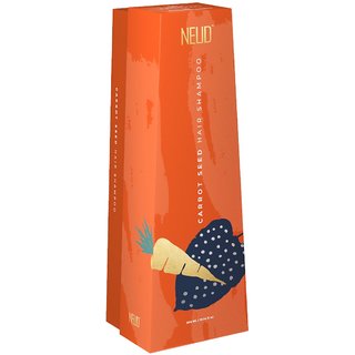 NEUD Carrot Seed Premium Shampoo for Men and Women  1 Pack (300ml)