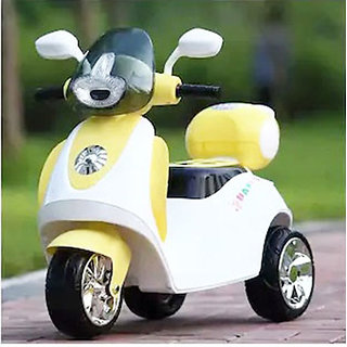                       OH BABY Little Chime Baby Scooter Battery Operated Ride on Bike with Music and Light FOR YOUR KIDS                                              