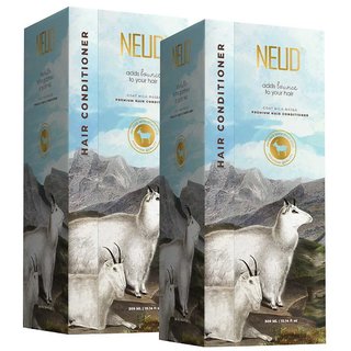                       NEUD Goat Milk Premium Hair Conditioner for Men and Women  2 Packs (300ml Each)                                              