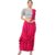 Chitra fashion studio Women dhoti saree pure red