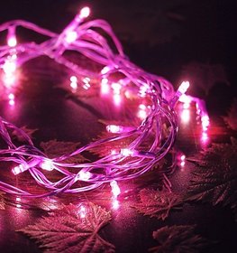 9 METER PINK LED LIGHT FOR DIWALI FESTIVAL PARTY PUJA HOME WALL DCOR CHRISTMAS(1 PC. ) Brand  Excellent Quality - Gre