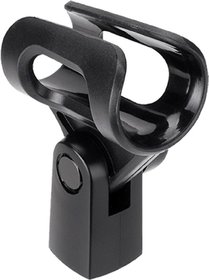AMRIT 2 PC MICROPHONE CLIP HOLDERS FOR HANDHELD MICROPHONES