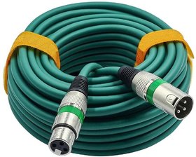 AMRIT XLR MALE TO XLR FEMALE CABLE 15 METER RANDUM COLOR