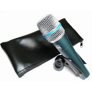 BETA 58S DYNAMIC MICROPHONE WITH WIRE AND MIC HOLDER