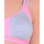 Empisto Branded Women's Black and BabyPink Colour Yoga or Sports Bra (pack of 2)