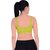 Empisto Branded Women's Parrot Green Colour Tennis Sports Bra
