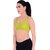 Empisto Branded Women's Parrot Green Colour Tennis Sports Bra
