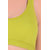 Empisto Branded Women's Parrot Green Colour Tennis Sports Bra
