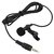 American Sia 3.5MM Clip On Mini Lapel Lavalier Microphone for Android/iOS Device (Black)