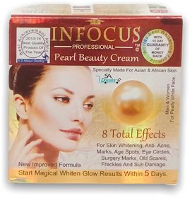 INFOCUS Professional Pearl Beauty Cream total 8 Effects 30g