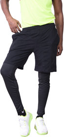 NSZO Cotton Blend Men BLACK Shorts