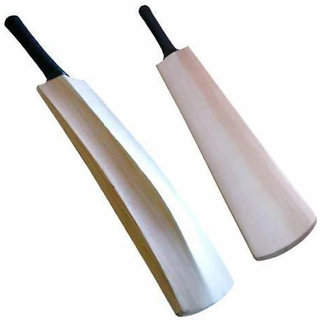Buy Kalindri Sports Cricket Leather Bat Full Size Half Cane Kashmiri
