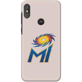 IPL FANS Digimate Multicolor,  Hard Matte Printed Designer Cover Case For Motorola One Power (P30 Note)