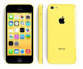 (Refurbished) Iphone 5C 32GB Mobile Phone (Yellow) (Excellent Condition, Like New)