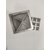 Shubh Sanket Vastu Zinc Pyramids in 2 Layer 3x3 inches 170 GM