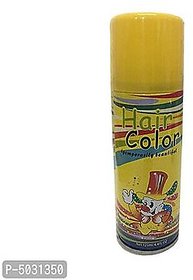 Yellow Temporary hair color spray (125ml)