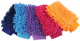 love4ride 2pcs/lot Super Mitt Microfiber Car Wash Washing Cleaning Gloves Car Wash Gloves Microfiber Car cleaning brush car duster
