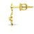 Avsar Real Gold and Diamond Shweta Earrings  AVE008