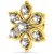 Bling!Real Gold and Diamonds Janvhi Earrings BGE003