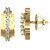 Avsar Real Gold and Diamond Mumbai Earrings  AVE013
