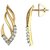 Avsar Real Gold and Diamond Kirti Earrings  AVE029
