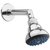 Drizzle Bell Overhead Shower With 9 Inch Long Arm