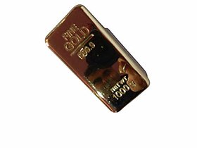 Zoltamulata Gold bar Paper Weight for Home and Office Decor with 24cts Gold Plated