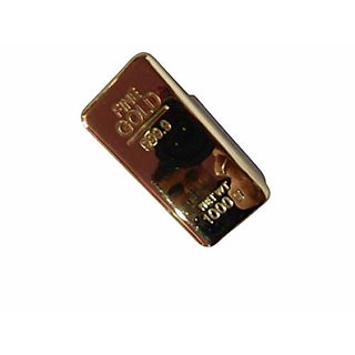 Zoltamulata Gold bar Paper Weight for Home and Office Decor with 24cts Gold Plated