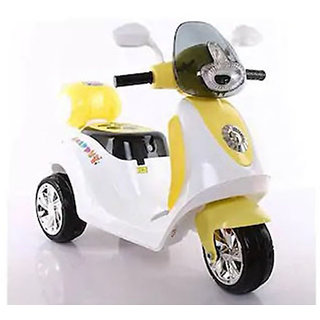                       OH BABY Little Chime Baby Scooter Battery Operated Ride on Bike with Music and Light FOR YOUR KIDS1 AQQ-QQR-01                                              
