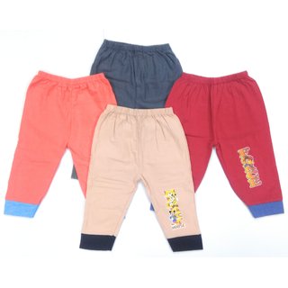 CHIC DESIGNS Kids wear Track pants (pack of 4)
