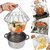 Original Foldable 12 in 1 Chef Basket Kitchen Mesh Strainer Steam, Rinse  Strain, Deep Fry