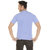 HRR mens Casual Lidht Blue Cotton Tshirt