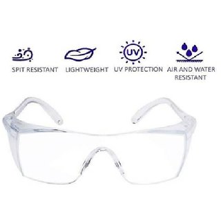 Protective goggles for flu clearance