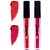 bq BLAQUE Matte Liquid Lip Gloss Combo of 2 Lipstick 4ml each, Long Lasting  Waterproof - Orangish Red  Ruby Red