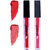 bq BLAQUE Matte Liquid Lip Gloss Combo of 2 Lipstick 4ml each, Long Lasting  Waterproof - Orangish Red  Pinkish Peach