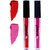 bq BLAQUE Matte Liquid Lip Gloss Combo of 2 Lipstick 4ml each, Long Lasting  Waterproof - Red  Soft Pink