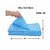 RxShopy Blue Big Disposable Bed Sheets Double cot 63X90  (Pack of 10)