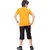 Kavin's 3/4th Pant with Half-Sleeve Tees for Kids, Pack of 5, Unisex, Multicolored - Brave