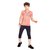 Kavin's 3/4th Pant with Half-Sleeve Tees for Kids, Pack of 5, Unisex, Multicolored - Rayy